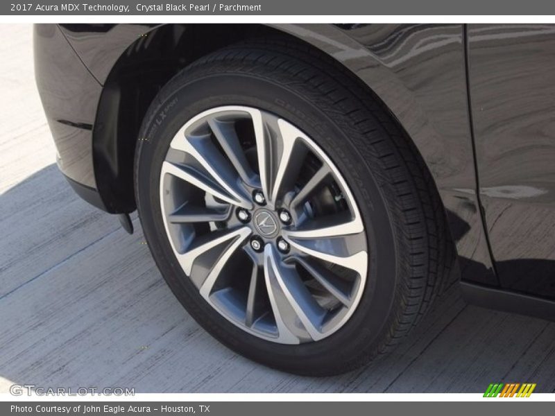 Crystal Black Pearl / Parchment 2017 Acura MDX Technology
