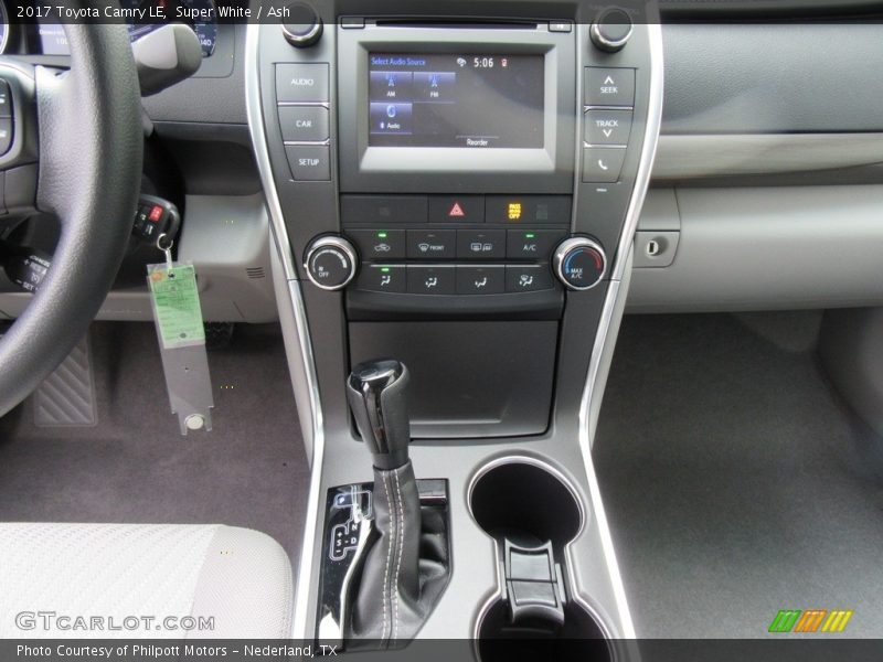 Super White / Ash 2017 Toyota Camry LE