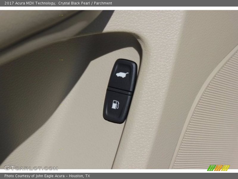 Crystal Black Pearl / Parchment 2017 Acura MDX Technology