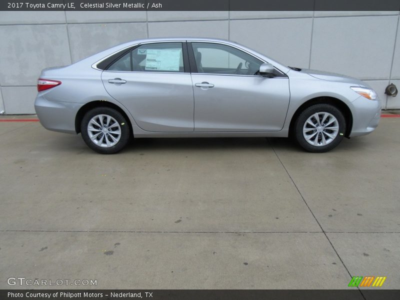 Celestial Silver Metallic / Ash 2017 Toyota Camry LE