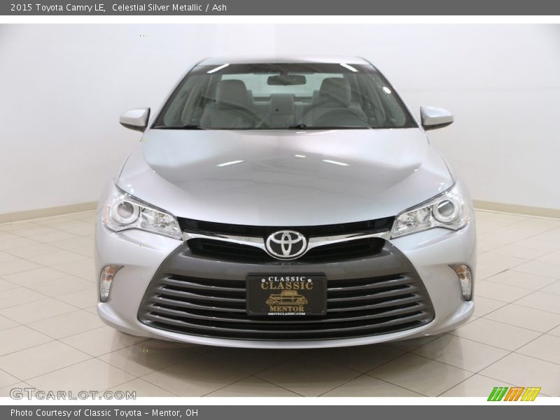 Celestial Silver Metallic / Ash 2015 Toyota Camry LE