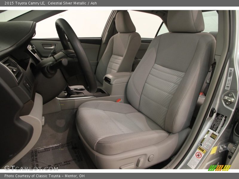 Celestial Silver Metallic / Ash 2015 Toyota Camry LE
