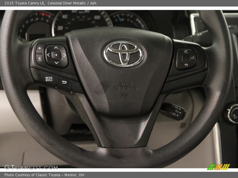 Celestial Silver Metallic / Ash 2015 Toyota Camry LE