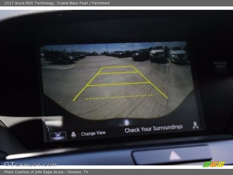 Crystal Black Pearl / Parchment 2017 Acura MDX Technology