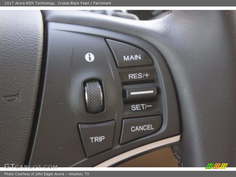 Crystal Black Pearl / Parchment 2017 Acura MDX Technology