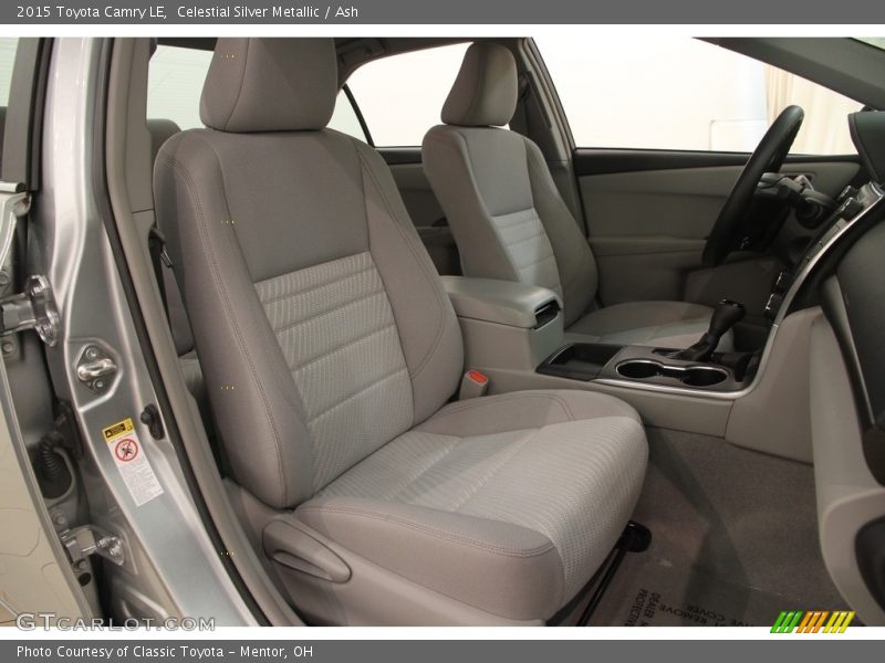 Celestial Silver Metallic / Ash 2015 Toyota Camry LE