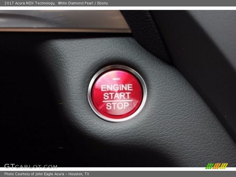 White Diamond Pearl / Ebony 2017 Acura MDX Technology