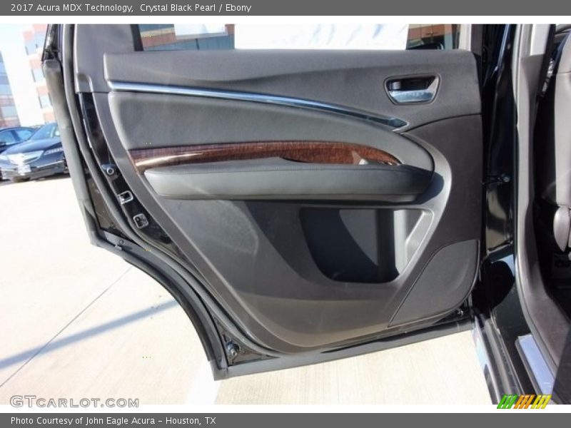 Crystal Black Pearl / Ebony 2017 Acura MDX Technology