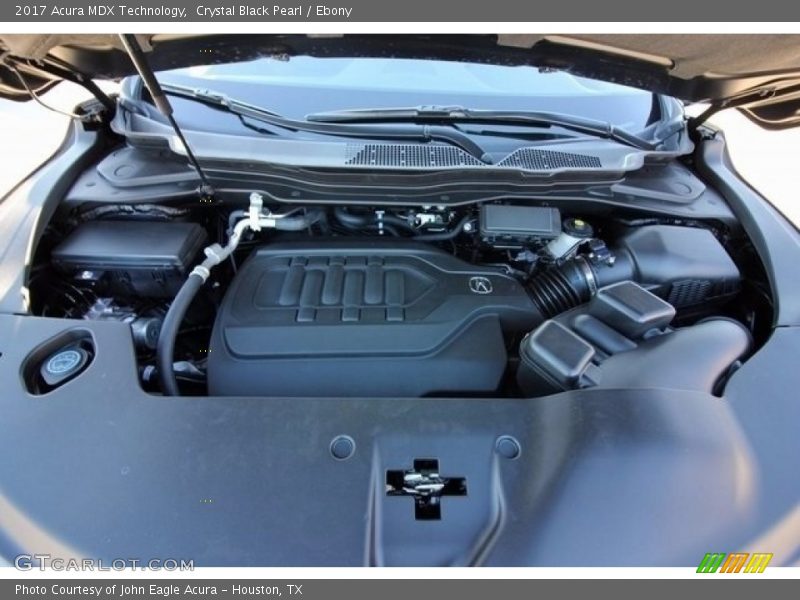 Crystal Black Pearl / Ebony 2017 Acura MDX Technology
