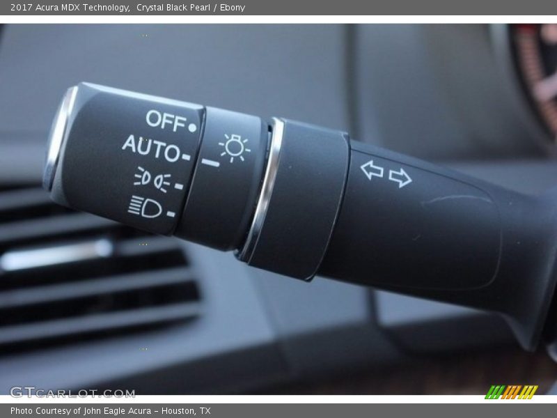 Crystal Black Pearl / Ebony 2017 Acura MDX Technology