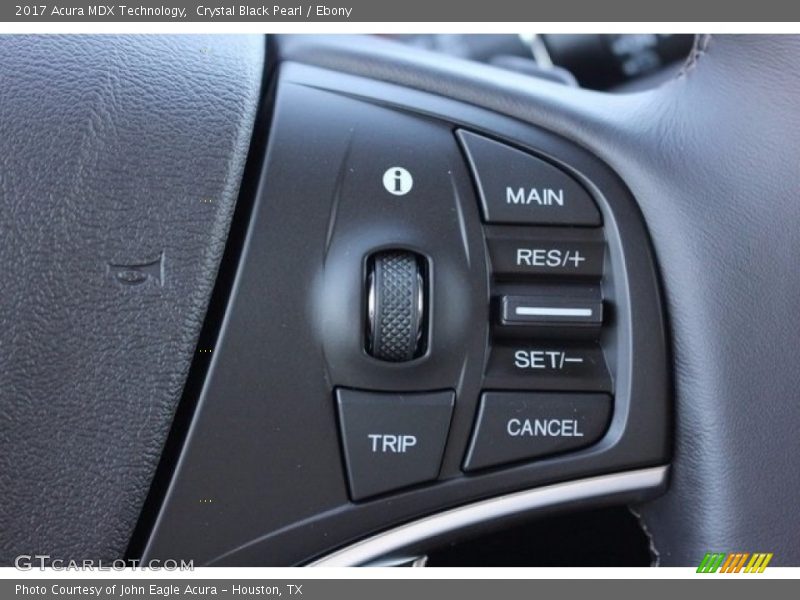 Crystal Black Pearl / Ebony 2017 Acura MDX Technology