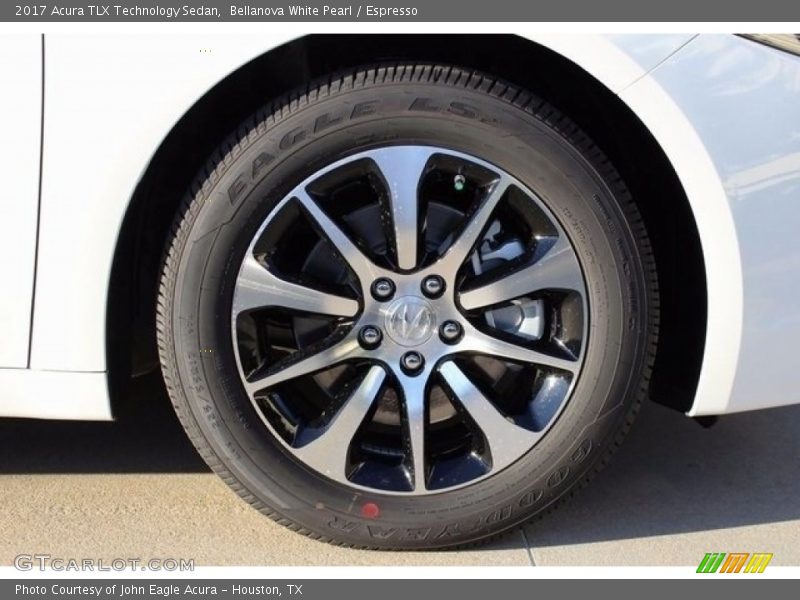 Bellanova White Pearl / Espresso 2017 Acura TLX Technology Sedan
