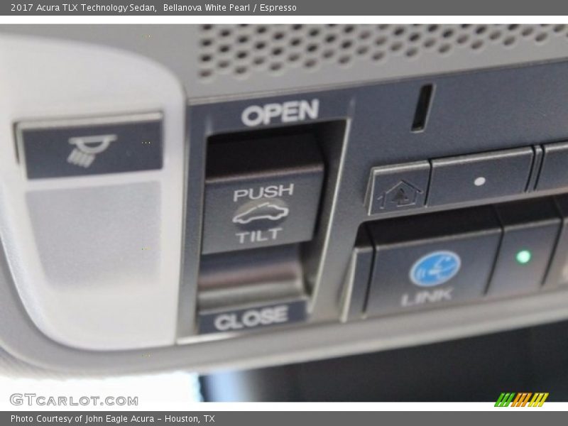 Bellanova White Pearl / Espresso 2017 Acura TLX Technology Sedan