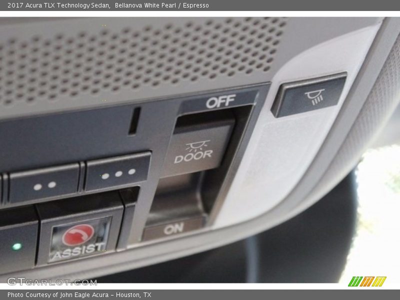Bellanova White Pearl / Espresso 2017 Acura TLX Technology Sedan