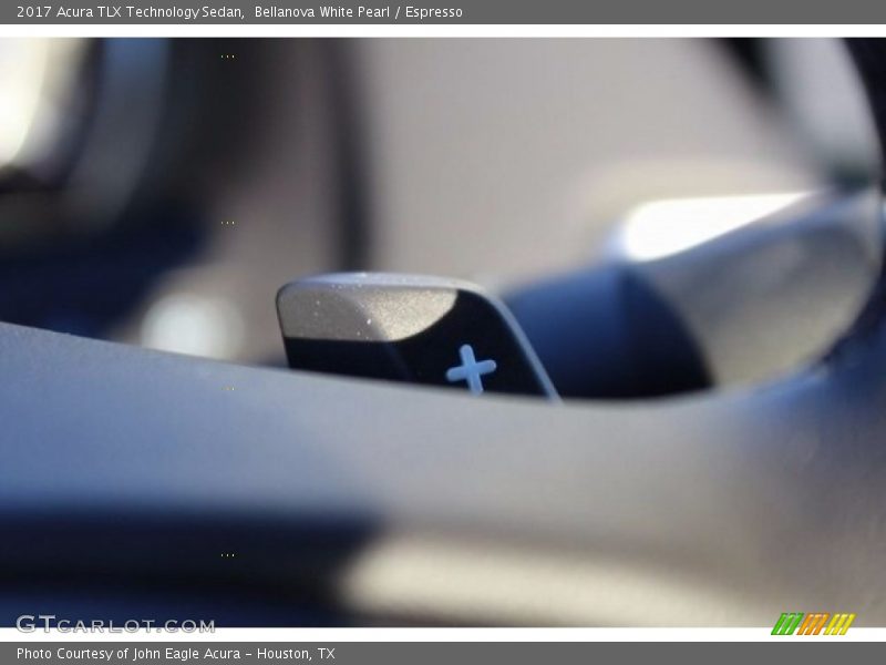 Bellanova White Pearl / Espresso 2017 Acura TLX Technology Sedan