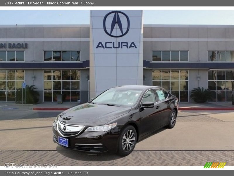 Black Copper Pearl / Ebony 2017 Acura TLX Sedan