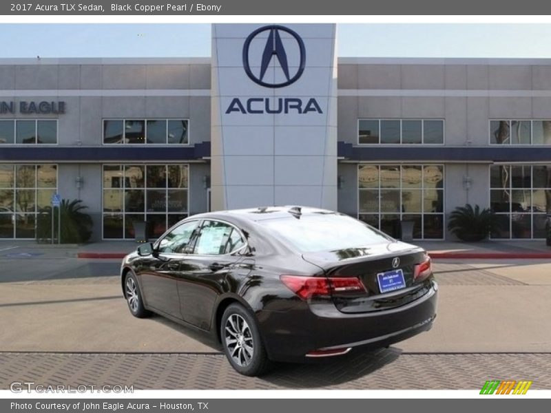 Black Copper Pearl / Ebony 2017 Acura TLX Sedan