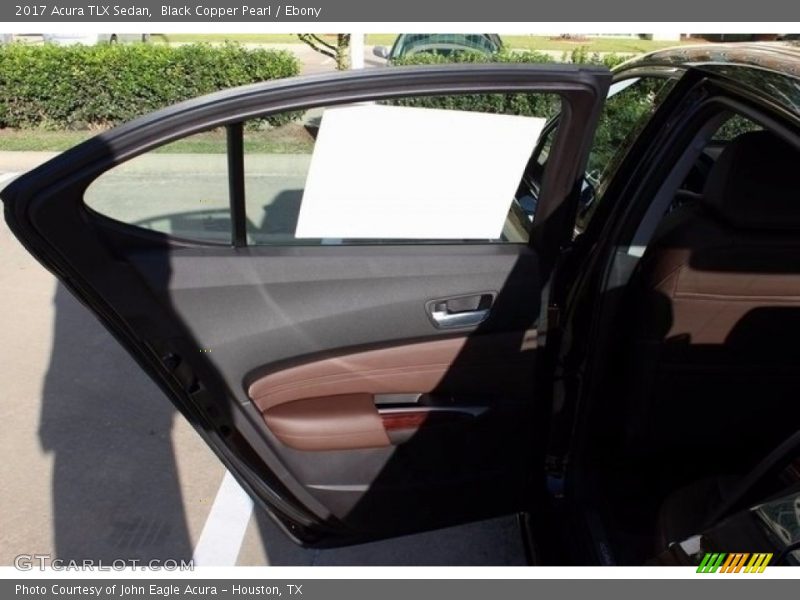 Black Copper Pearl / Ebony 2017 Acura TLX Sedan