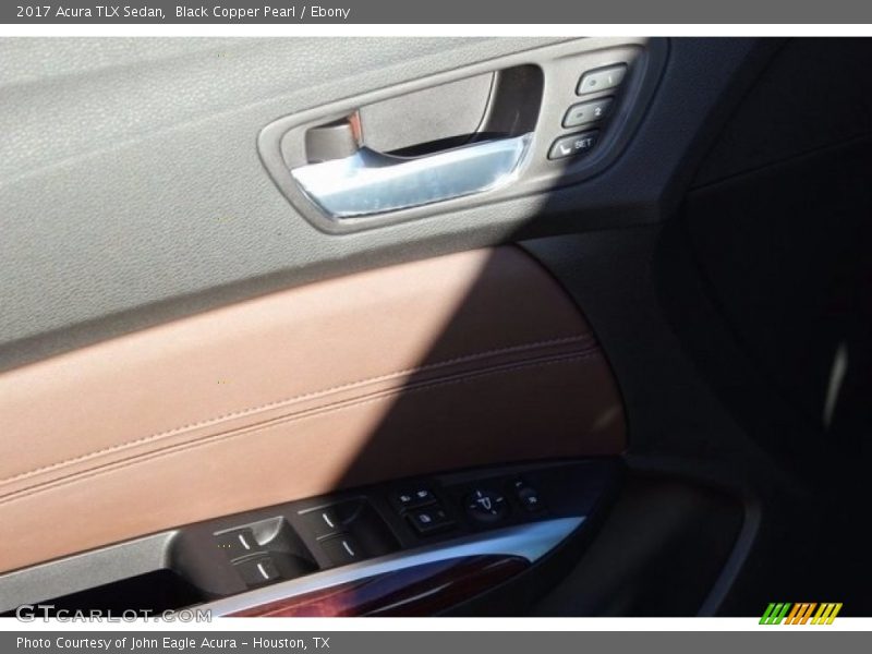 Black Copper Pearl / Ebony 2017 Acura TLX Sedan