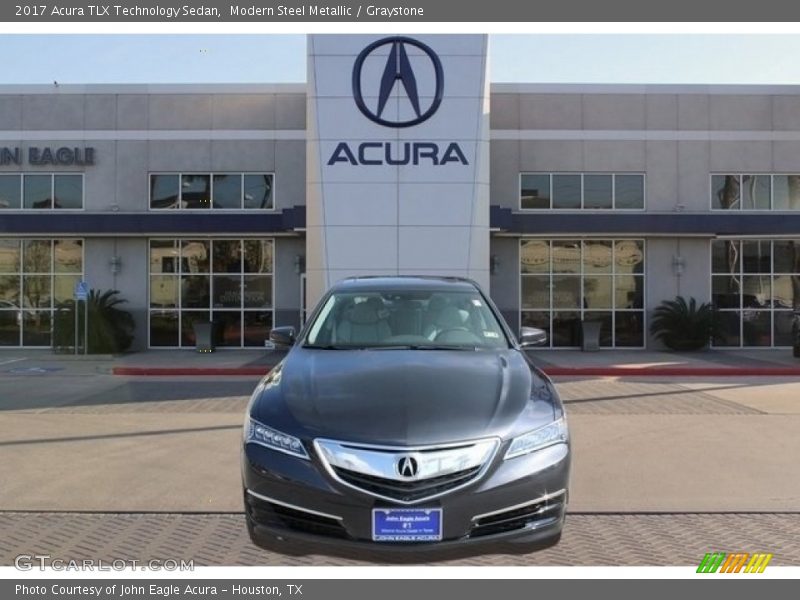 Modern Steel Metallic / Graystone 2017 Acura TLX Technology Sedan