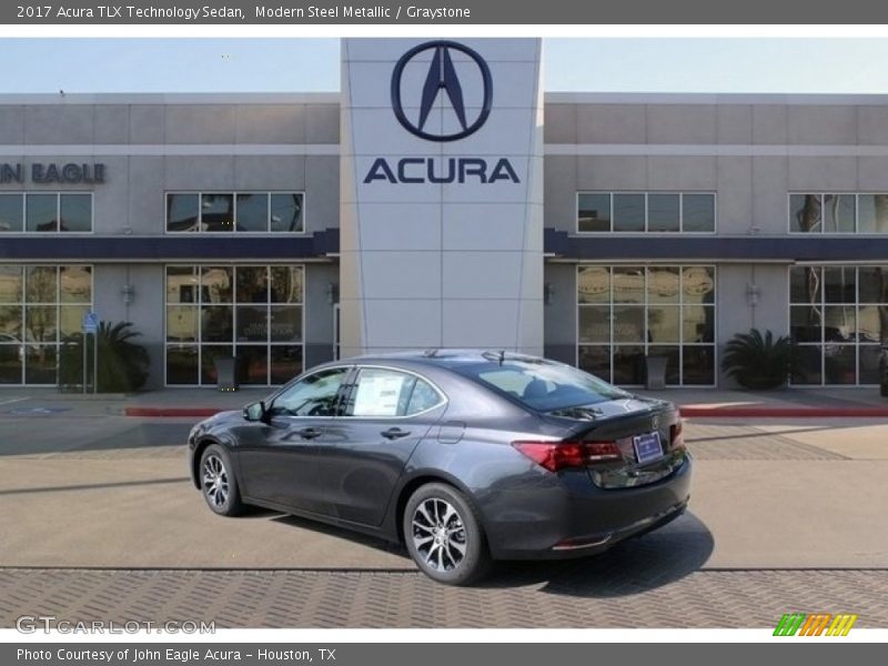 Modern Steel Metallic / Graystone 2017 Acura TLX Technology Sedan