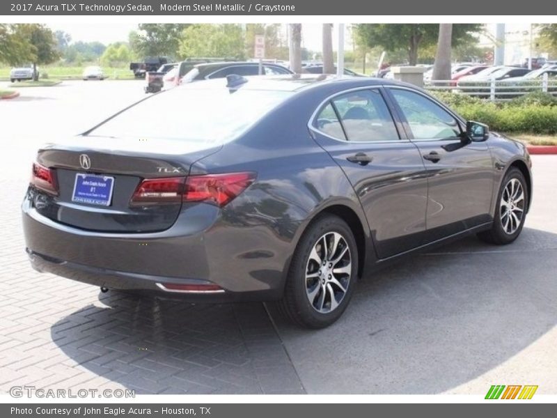 Modern Steel Metallic / Graystone 2017 Acura TLX Technology Sedan