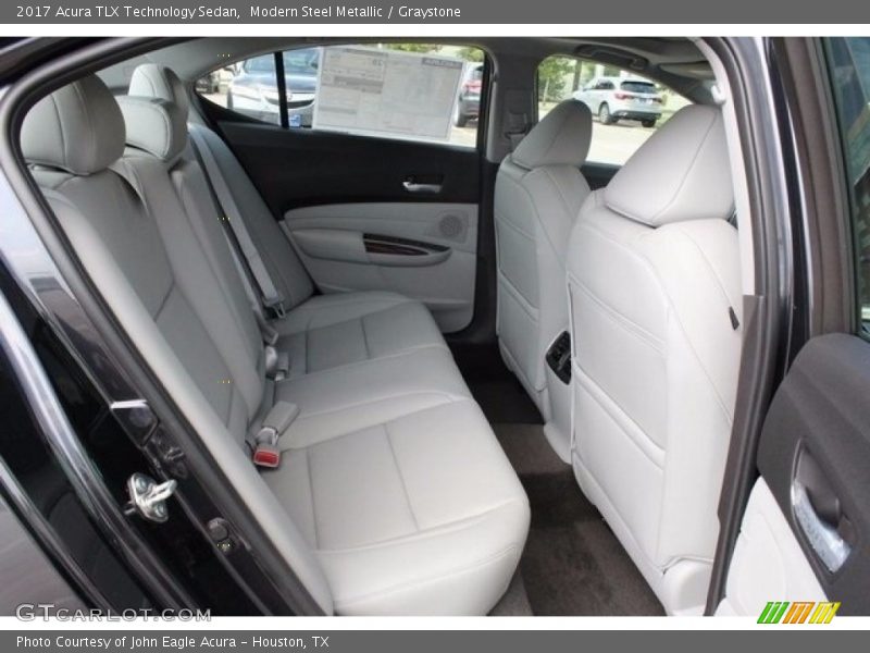 Modern Steel Metallic / Graystone 2017 Acura TLX Technology Sedan