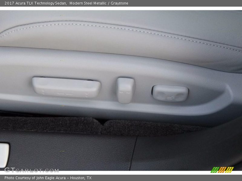 Modern Steel Metallic / Graystone 2017 Acura TLX Technology Sedan