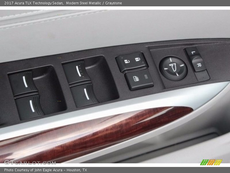 Modern Steel Metallic / Graystone 2017 Acura TLX Technology Sedan