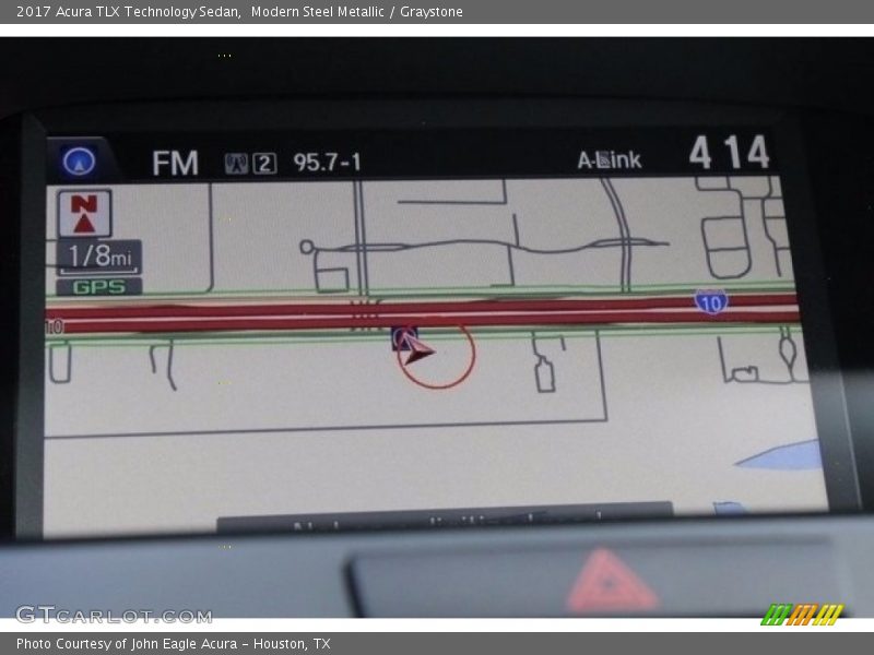 Modern Steel Metallic / Graystone 2017 Acura TLX Technology Sedan