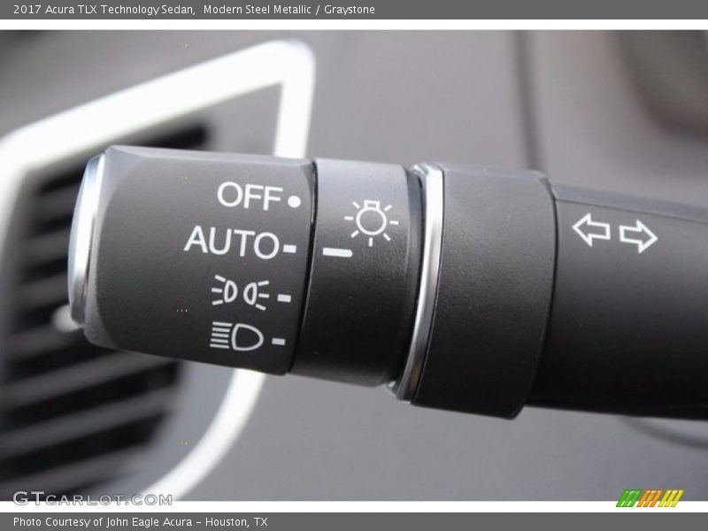 Modern Steel Metallic / Graystone 2017 Acura TLX Technology Sedan