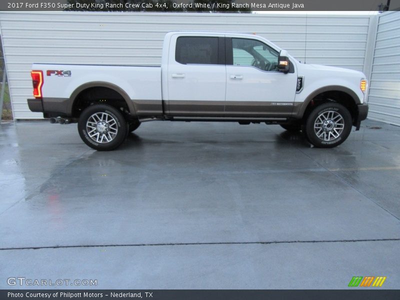  2017 F350 Super Duty King Ranch Crew Cab 4x4 Oxford White