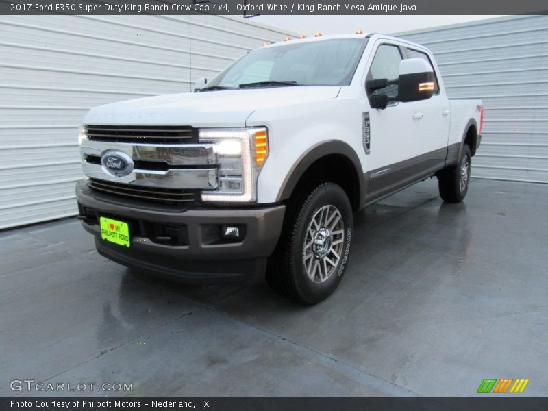 Front 3/4 View of 2017 F350 Super Duty King Ranch Crew Cab 4x4