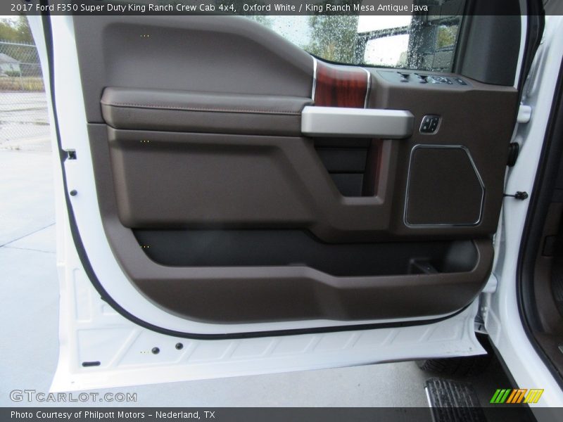 Door Panel of 2017 F350 Super Duty King Ranch Crew Cab 4x4