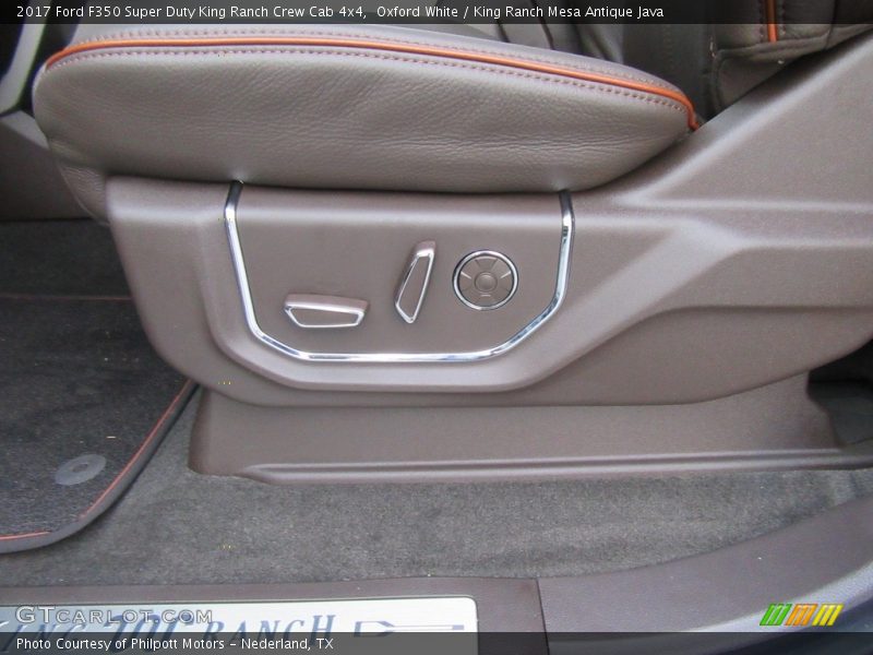 Front Seat of 2017 F350 Super Duty King Ranch Crew Cab 4x4