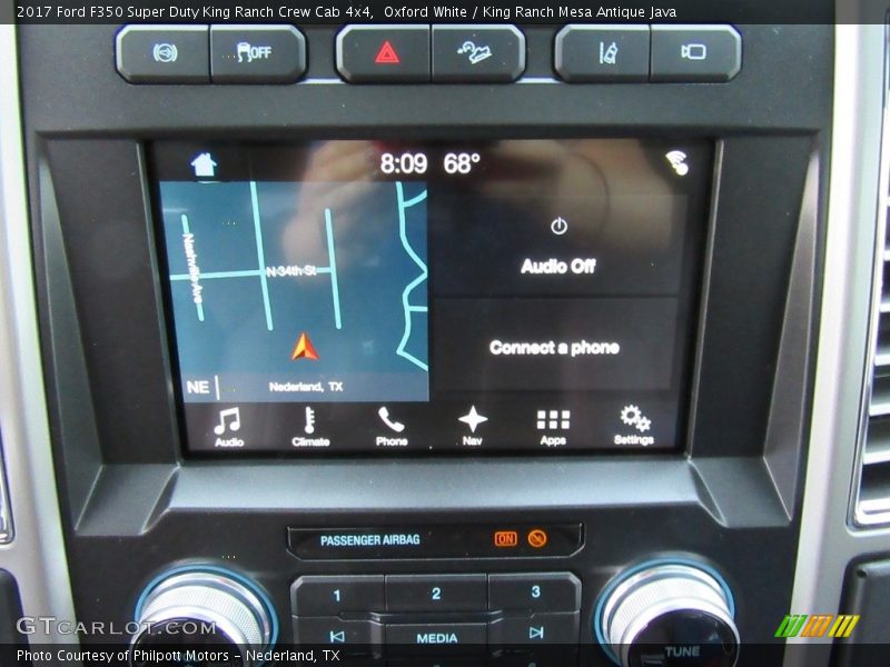 Controls of 2017 F350 Super Duty King Ranch Crew Cab 4x4