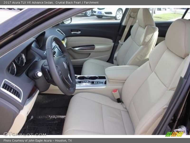 Front Seat of 2017 TLX V6 Advance Sedan