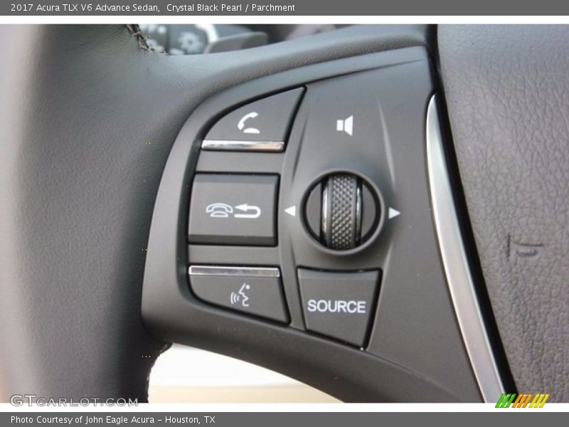 Controls of 2017 TLX V6 Advance Sedan