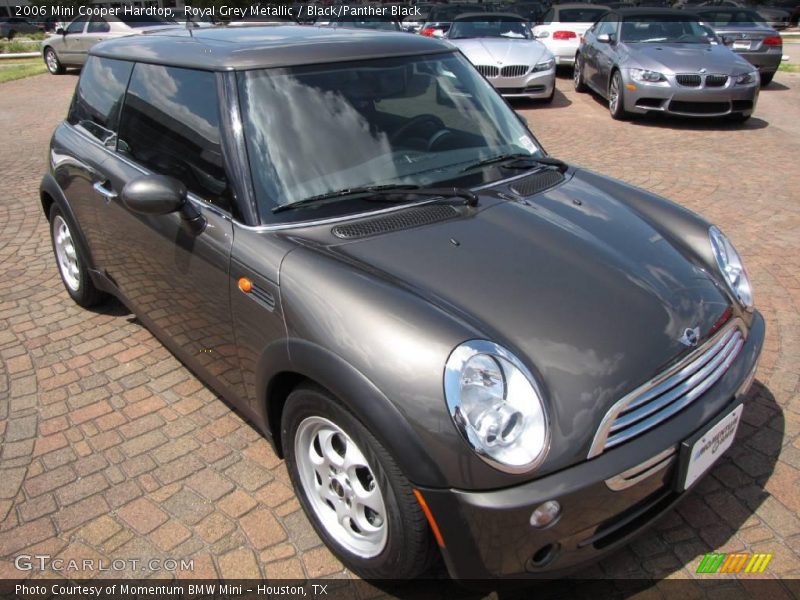 Royal Grey Metallic / Black/Panther Black 2006 Mini Cooper Hardtop