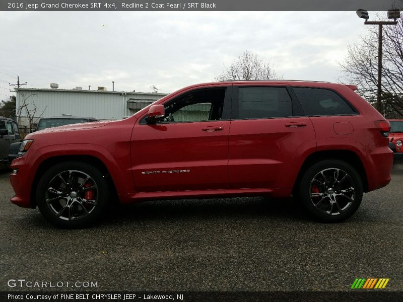 Redline 2 Coat Pearl / SRT Black 2016 Jeep Grand Cherokee SRT 4x4