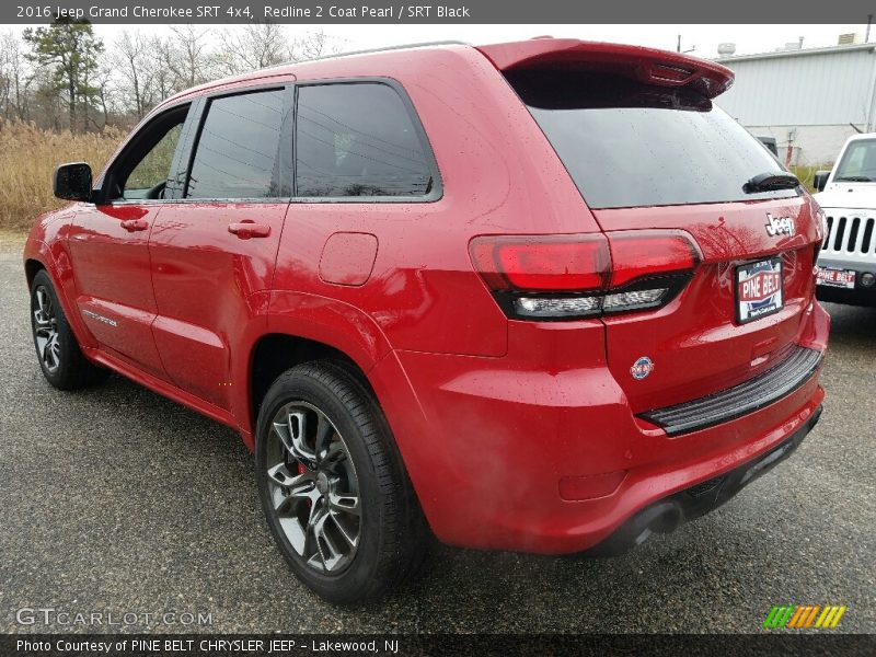 Redline 2 Coat Pearl / SRT Black 2016 Jeep Grand Cherokee SRT 4x4