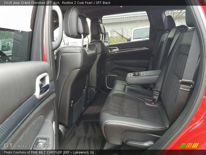 Rear Seat of 2016 Grand Cherokee SRT 4x4