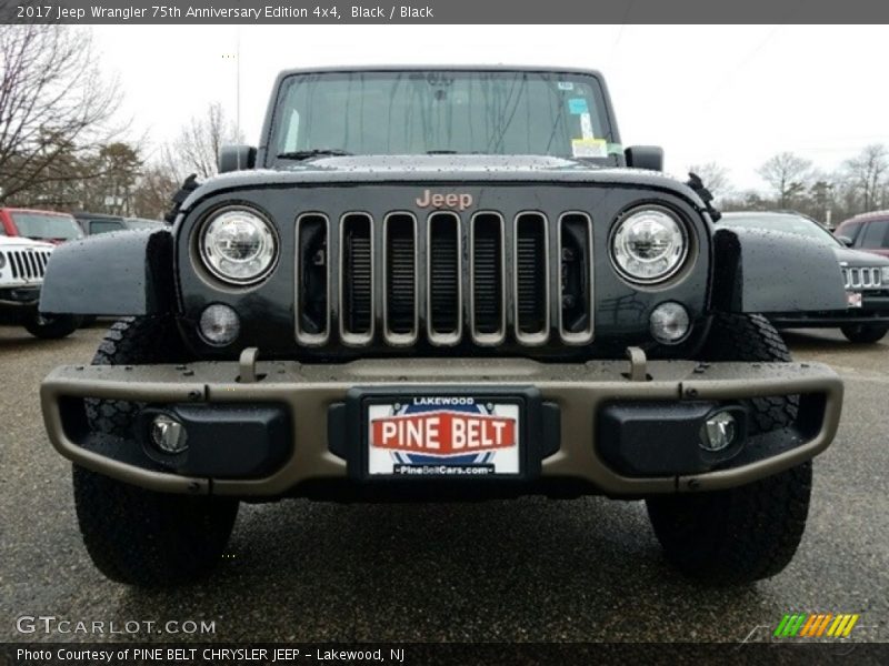 Black / Black 2017 Jeep Wrangler 75th Anniversary Edition 4x4