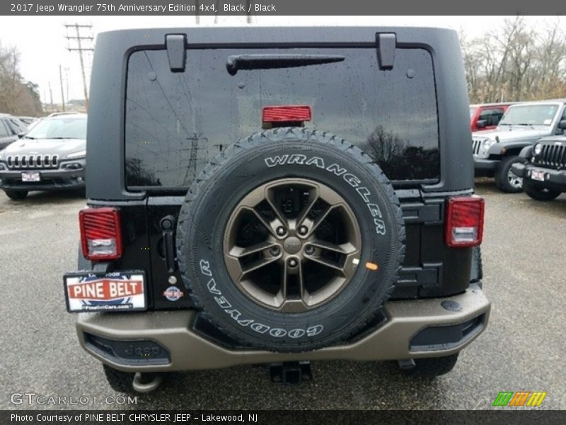 Black / Black 2017 Jeep Wrangler 75th Anniversary Edition 4x4