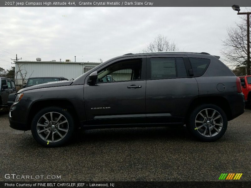 Granite Crystal Metallic / Dark Slate Gray 2017 Jeep Compass High Altitude 4x4