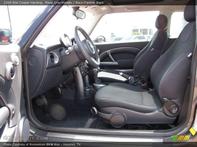 Royal Grey Metallic / Black/Panther Black 2006 Mini Cooper Hardtop