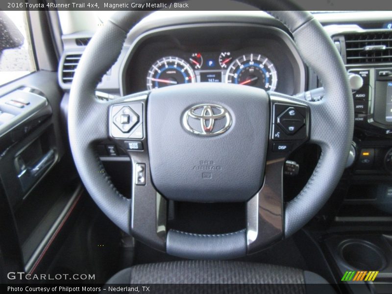 Magnetic Gray Metallic / Black 2016 Toyota 4Runner Trail 4x4