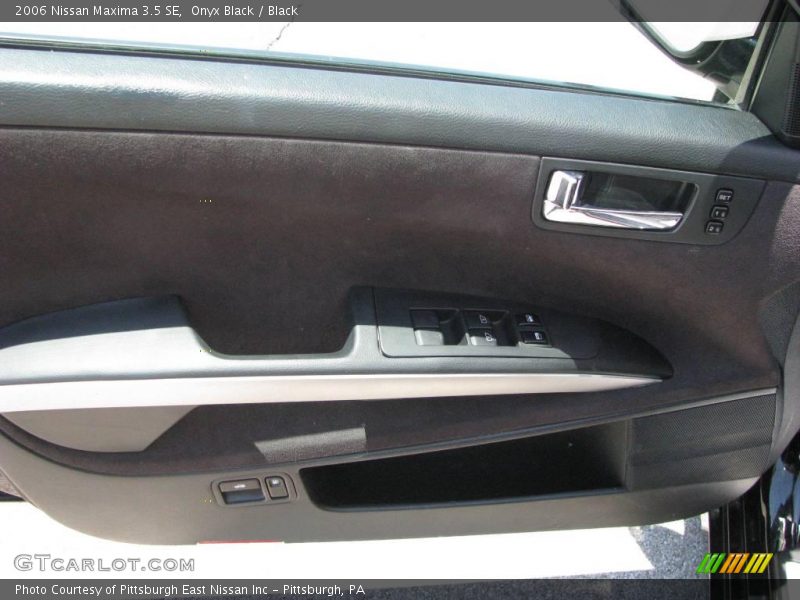 Onyx Black / Black 2006 Nissan Maxima 3.5 SE