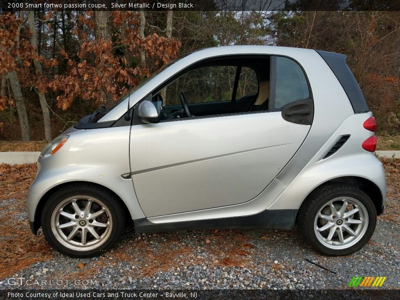 Silver Metallic / Design Black 2008 Smart fortwo passion coupe