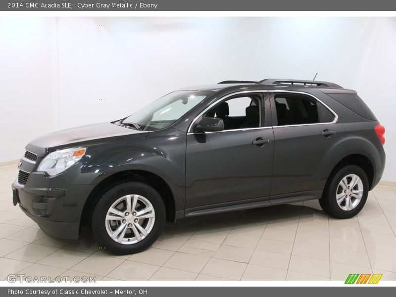 Cyber Gray Metallic / Ebony 2014 GMC Acadia SLE